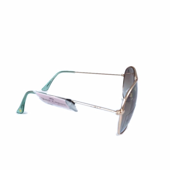 Juicy Couture Gold Aviator Sunglasses Star Lens Detail UV Protection NWT main image 6